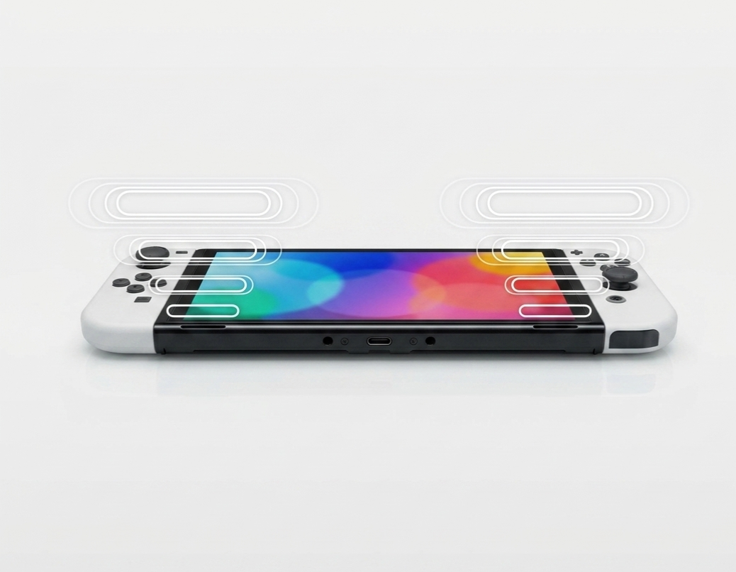 Nintendo Switch OLED White – 64GB with complete Joy-Con controllers