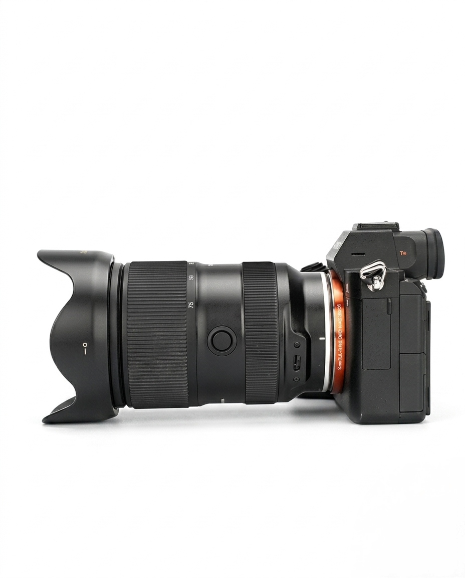 Sony a7iii + objectif Tamron 28-75mm + Pare-soleils