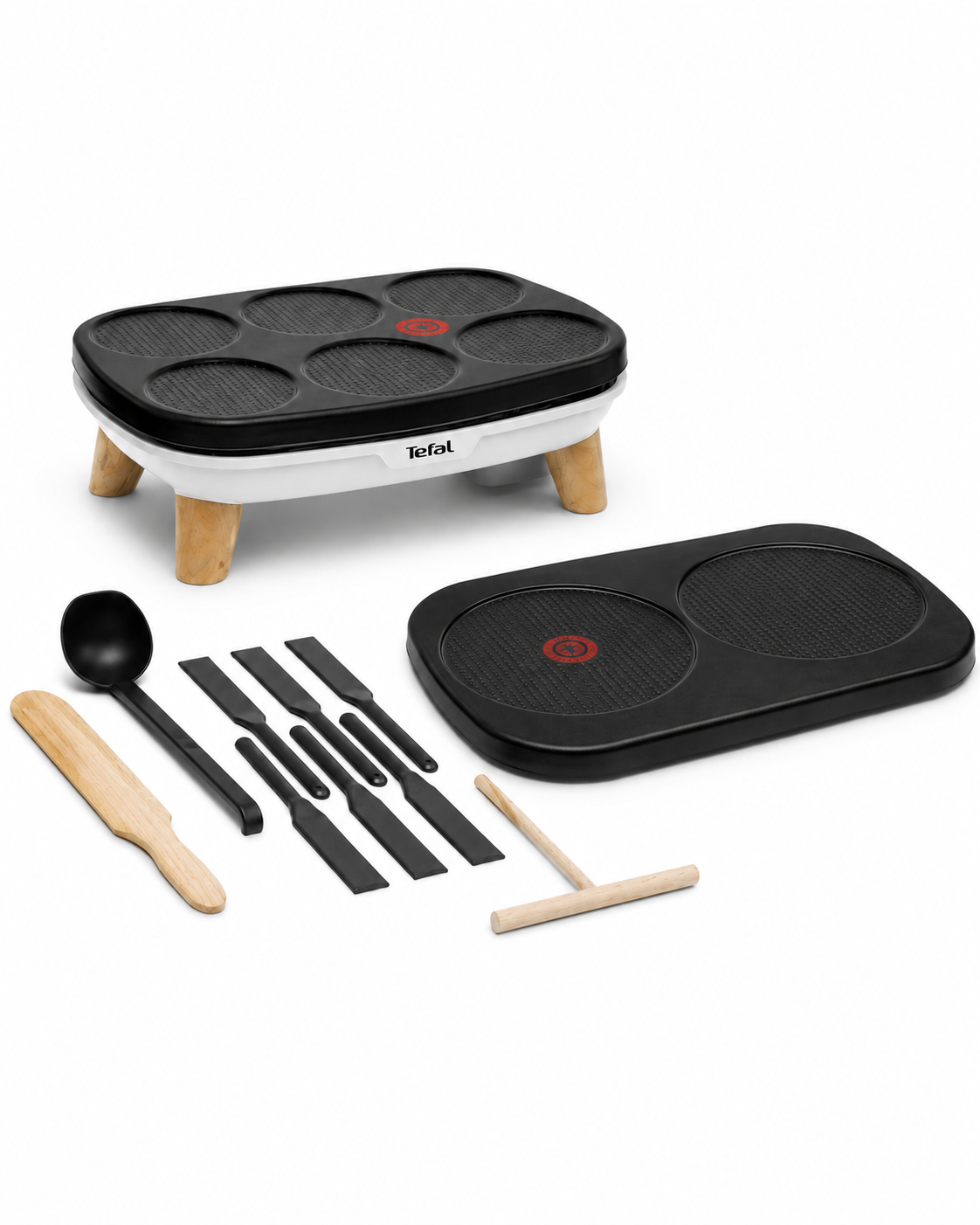 Tefal PY900D — Crêpière électrique 6 mini-crêpes 1100 W